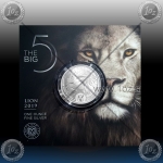 1oz JUŽNA AFRIKA 5 Rand 2019 (The Big Five - LION) BU